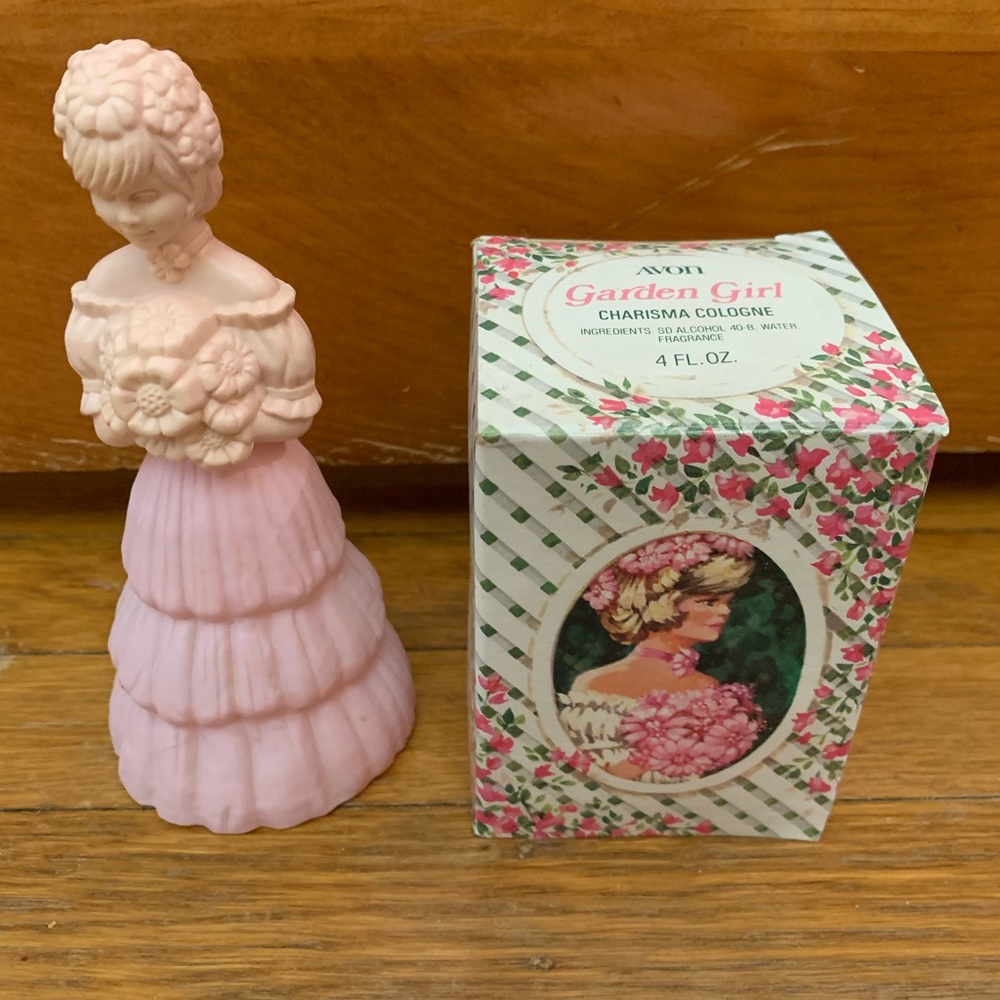 Vintage AVON Garden Girl Charisma Cologne w/Box